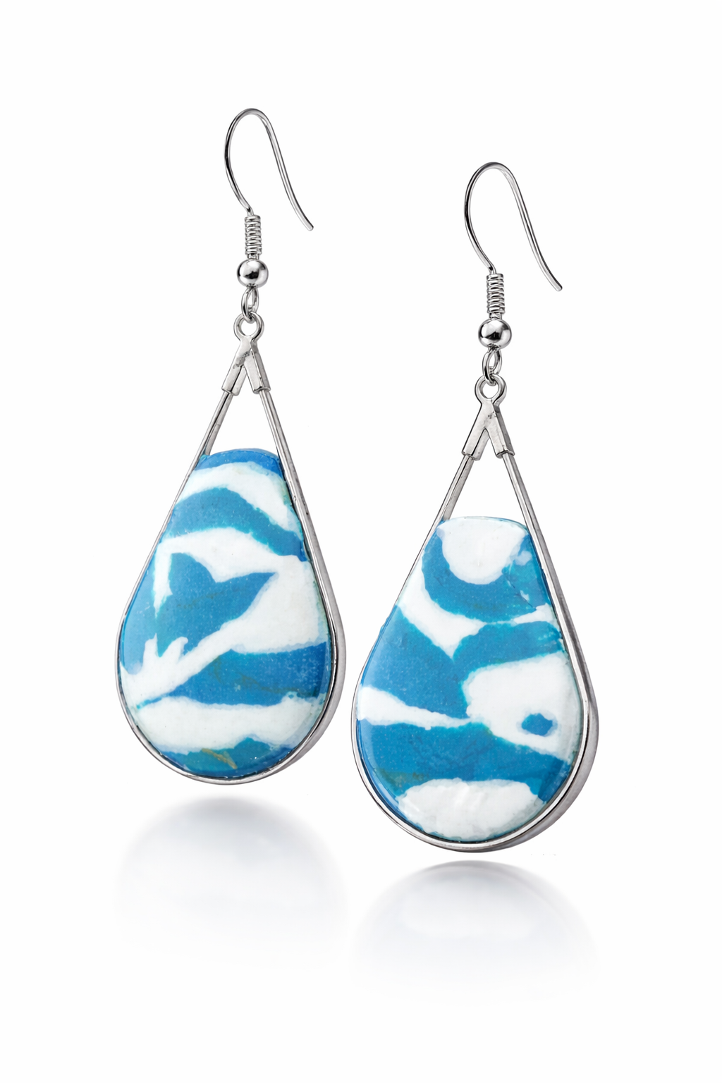 Pendientes diseño de lágrima