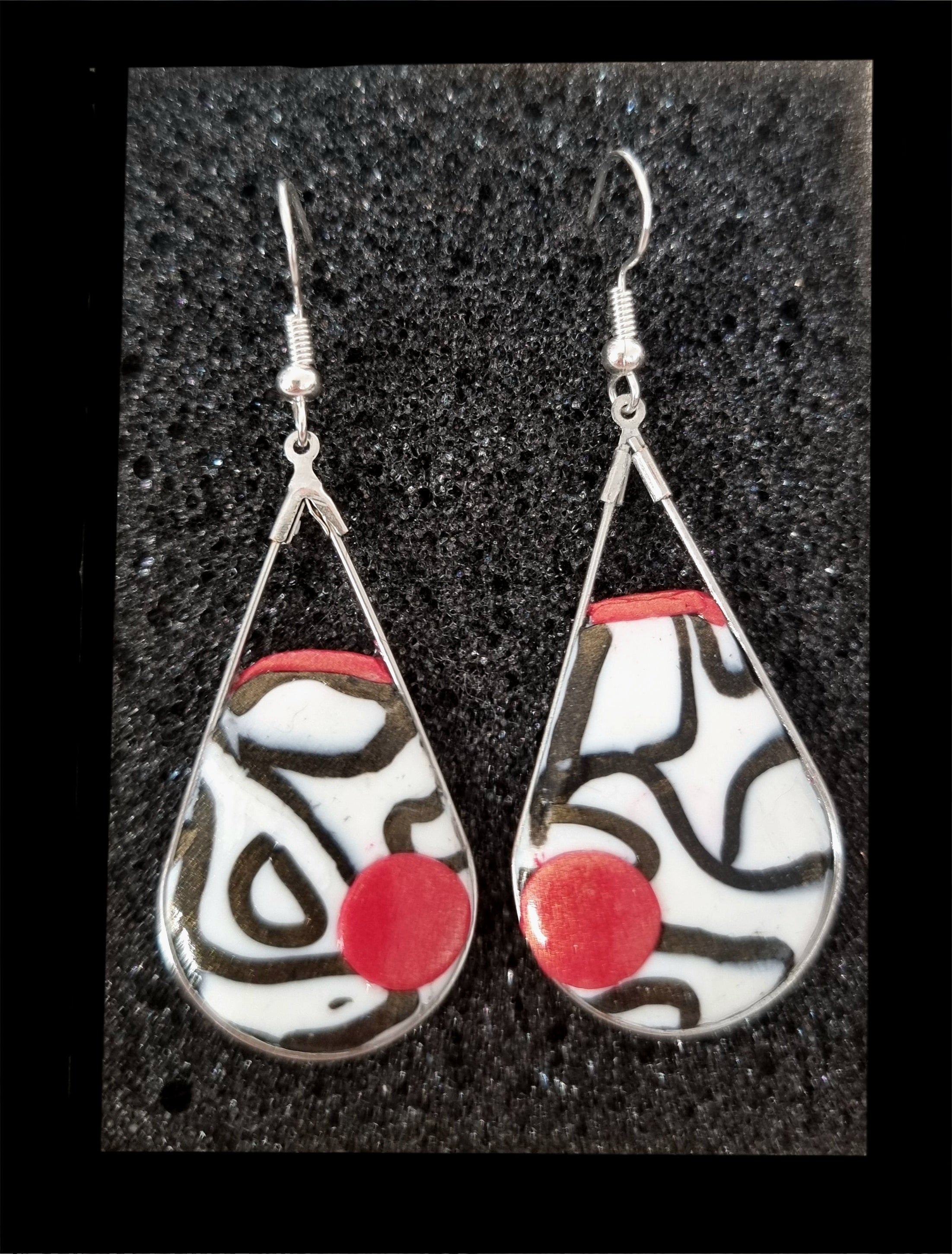 Original design sterling silver earrings