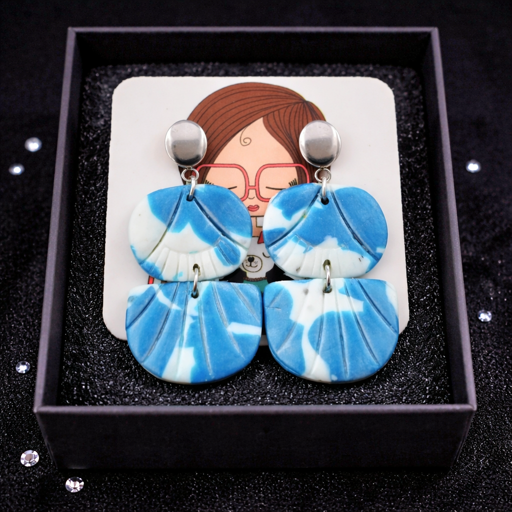 Pendientes de dos piezas muy favorecedores