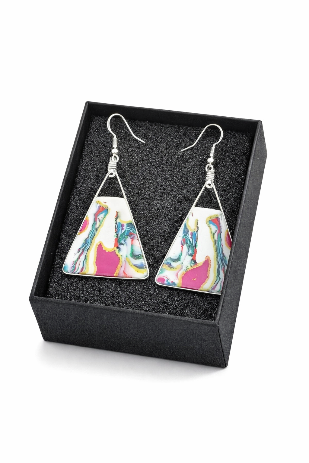 Pendientes de de plata de bonitos tonos