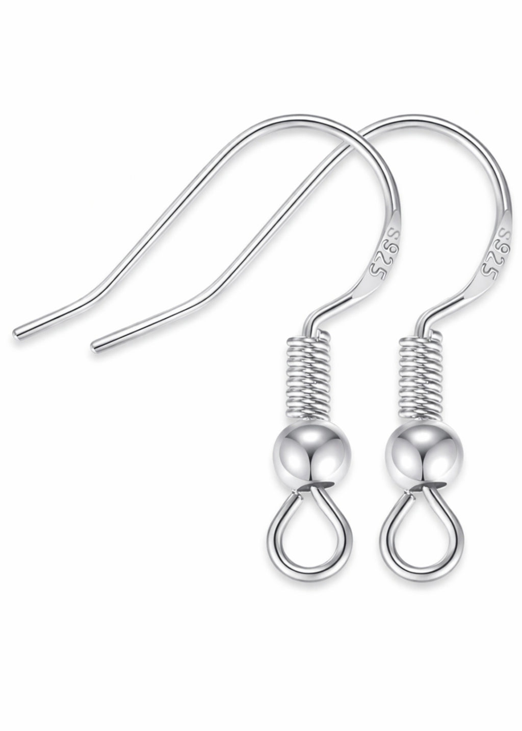 Pendientes de plata estilo oriental