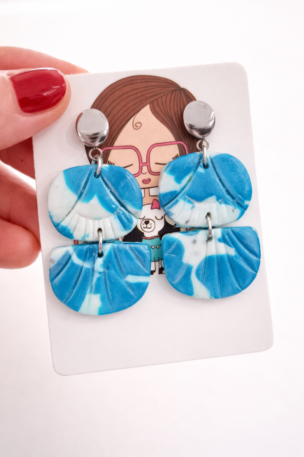 Pendientes de dos piezas muy favorecedores