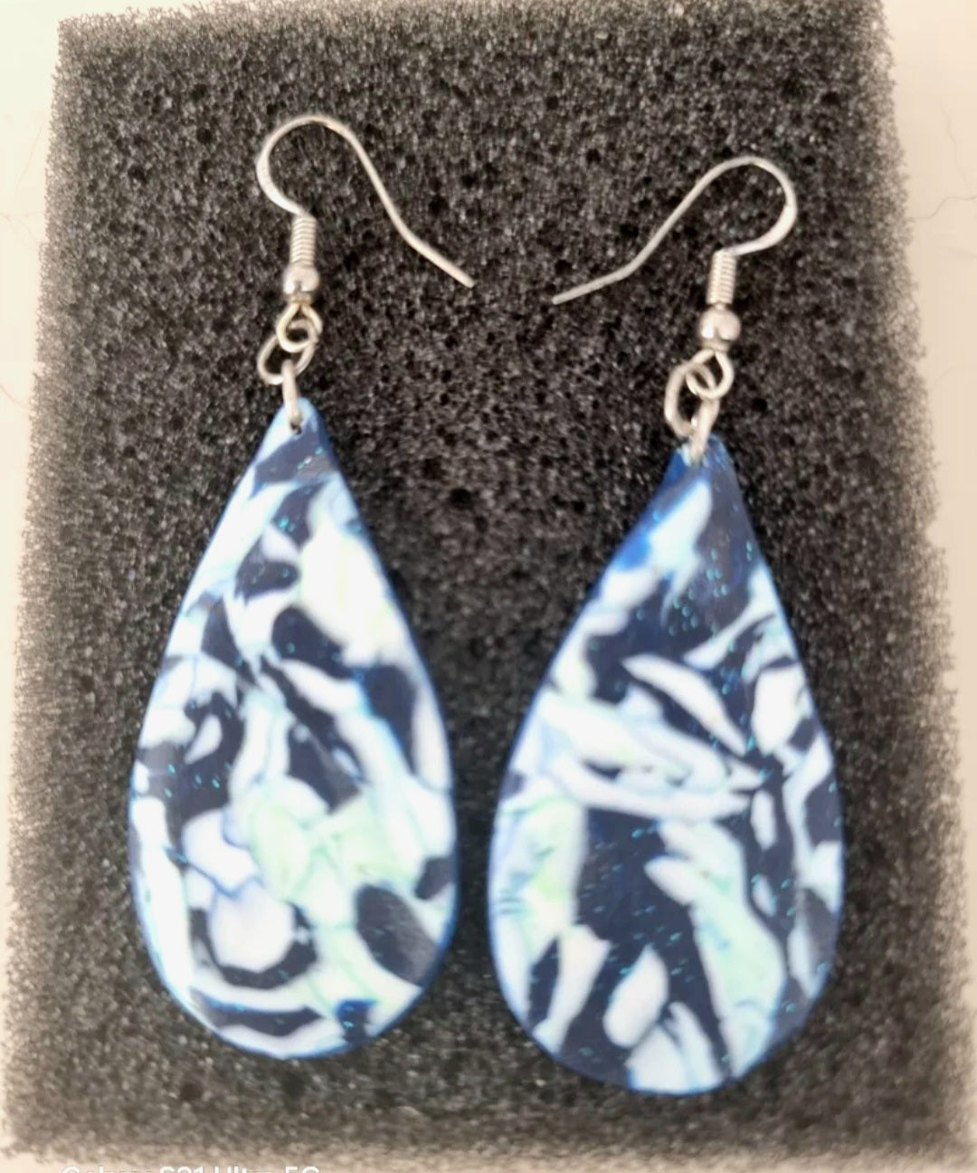 Modernos Pendientes de plata muy bonitos