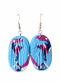 Pendientes de plata estilo oriental