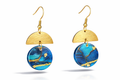 Beautiful earrings with eye-catching details
