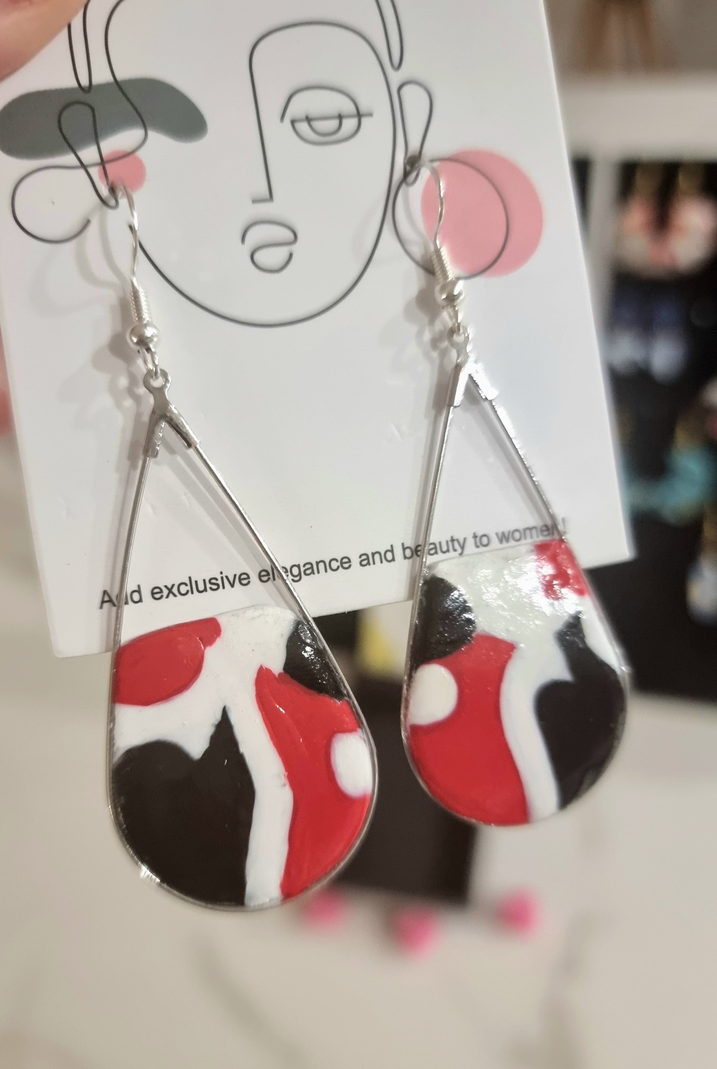 Pendientes de plata de original diseño