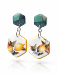 Pendientes de plata de diseño atemporal