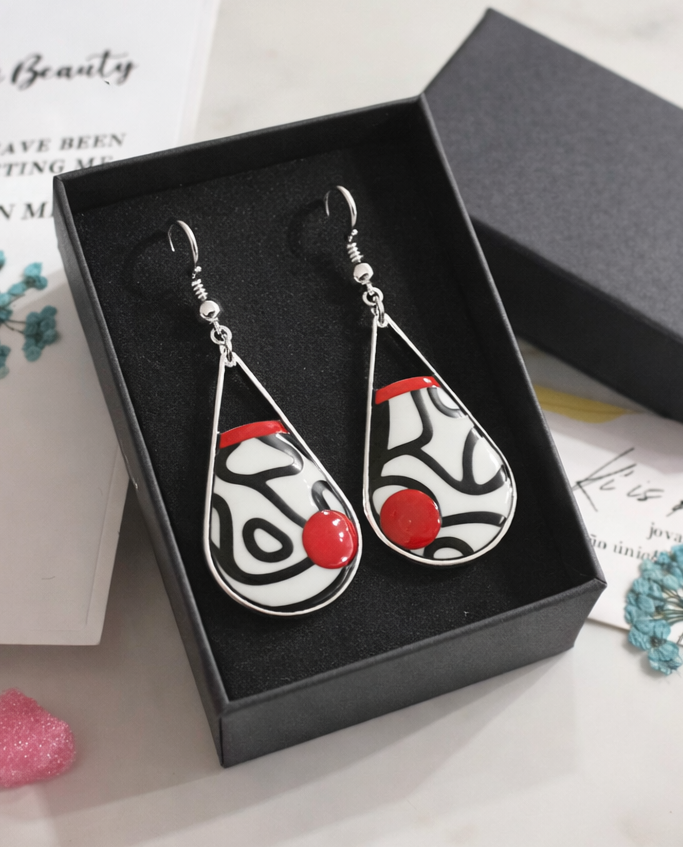 Pendientes de plata de original diseño