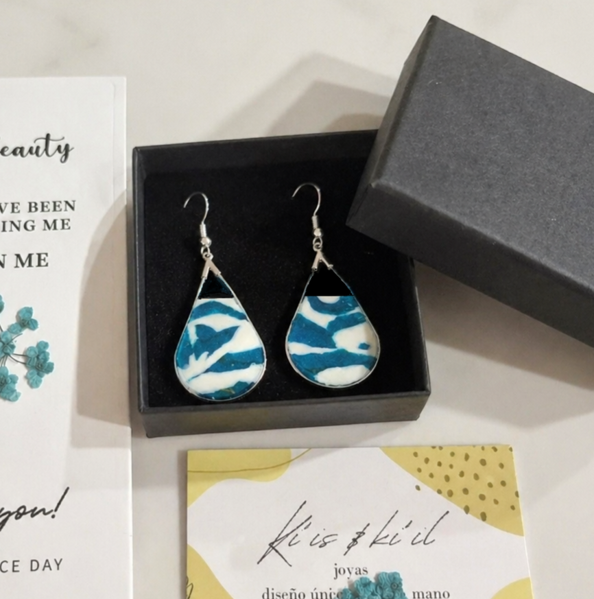 Pendientes de plata diseño atemporal