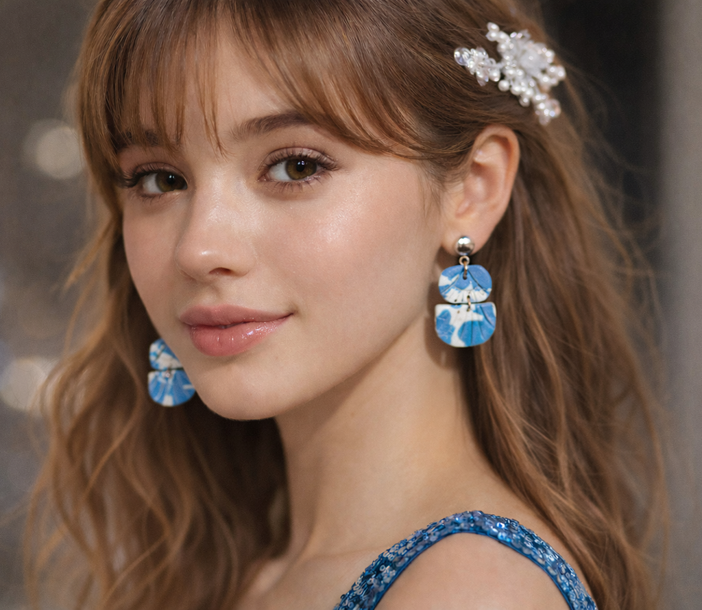 Pendientes de dos piezas muy favorecedores